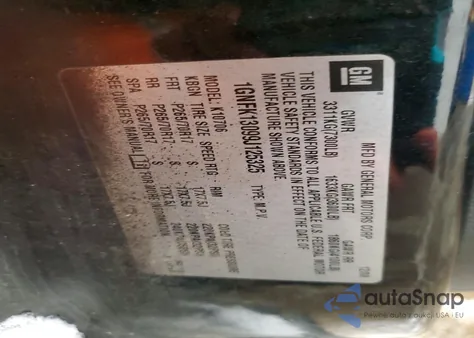 2009 Chevrolet Tahoe K1500 Ls z USA, uszkodzony, nr VIN 1GNFK13099J125325